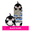 Happy Nappers Happy Napper Black Shark - Medium | 02026 