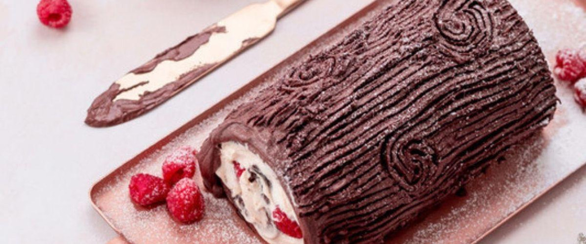 Christmas Chocolate Yule Log from Kenwood