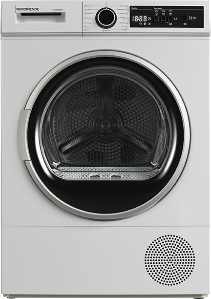 NordMende 8kg Heat Pump Tumble Dryer with Sensor Drying White