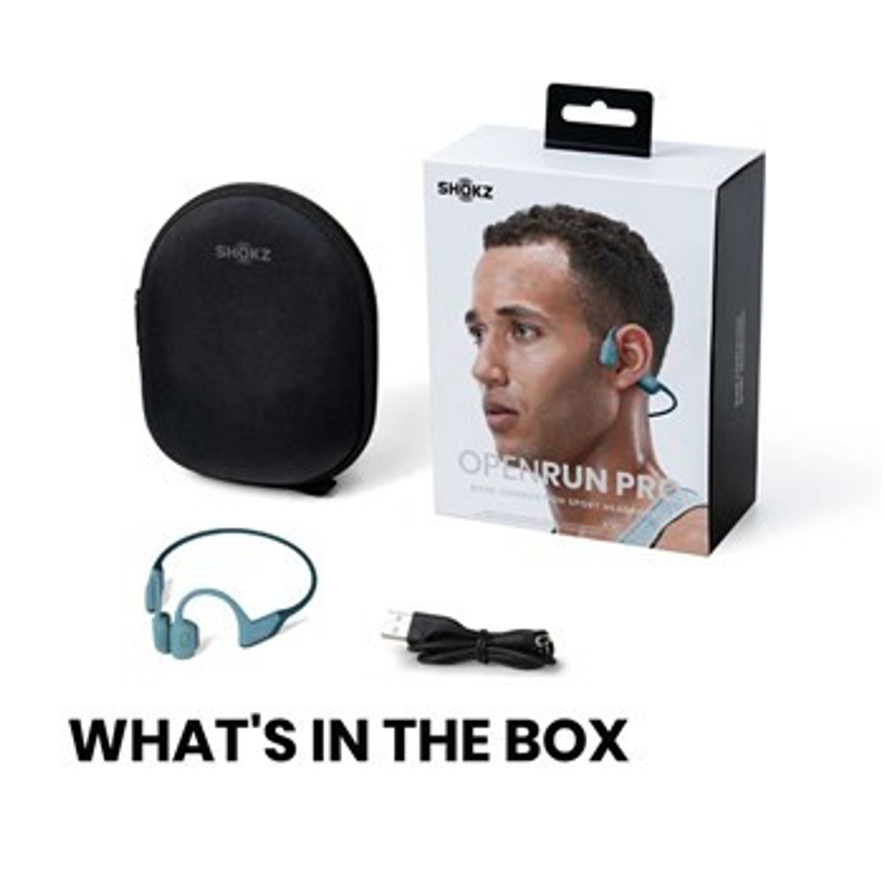 Shokz OpenRun Blue Type C Charger | 38-S805-ST-BL - expert.ie