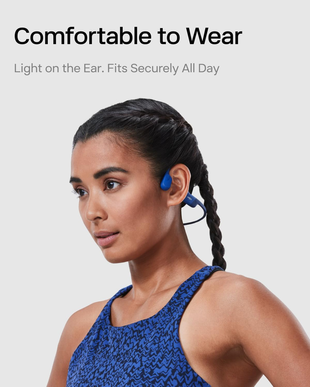 Shokz OpenRun Blue Type C Charger | 38-S805-ST-BL - expert.ie