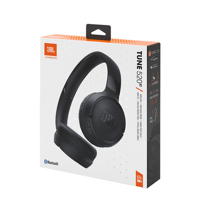 JBL Tune520BT Wireless On ear headphones Pure bass Sound