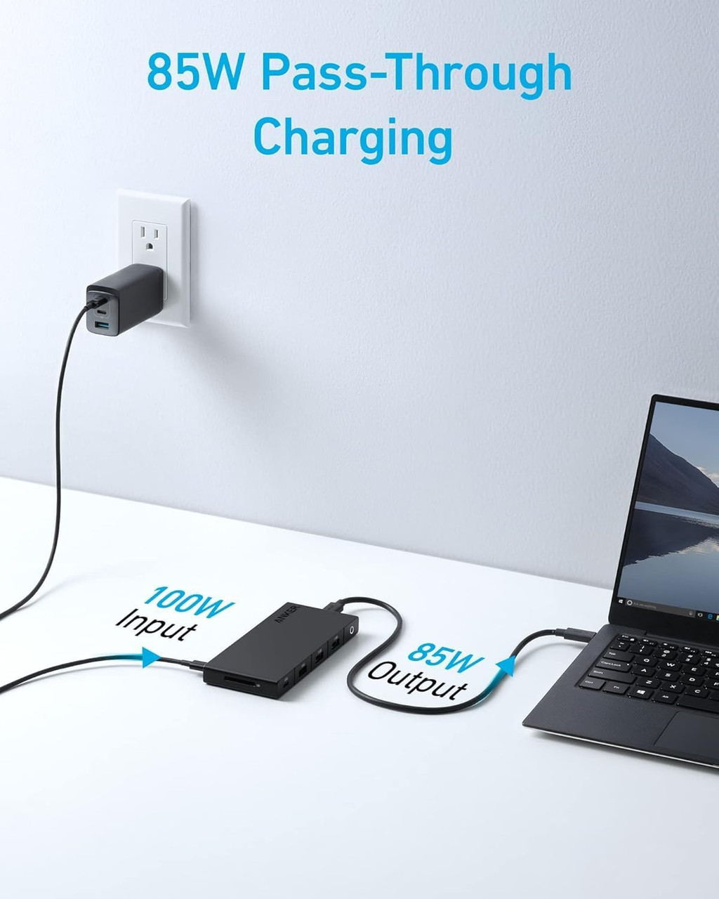 Anker 364 USB-C Hub (10-in-1, Dual 4K HDMI) | A83A2G11