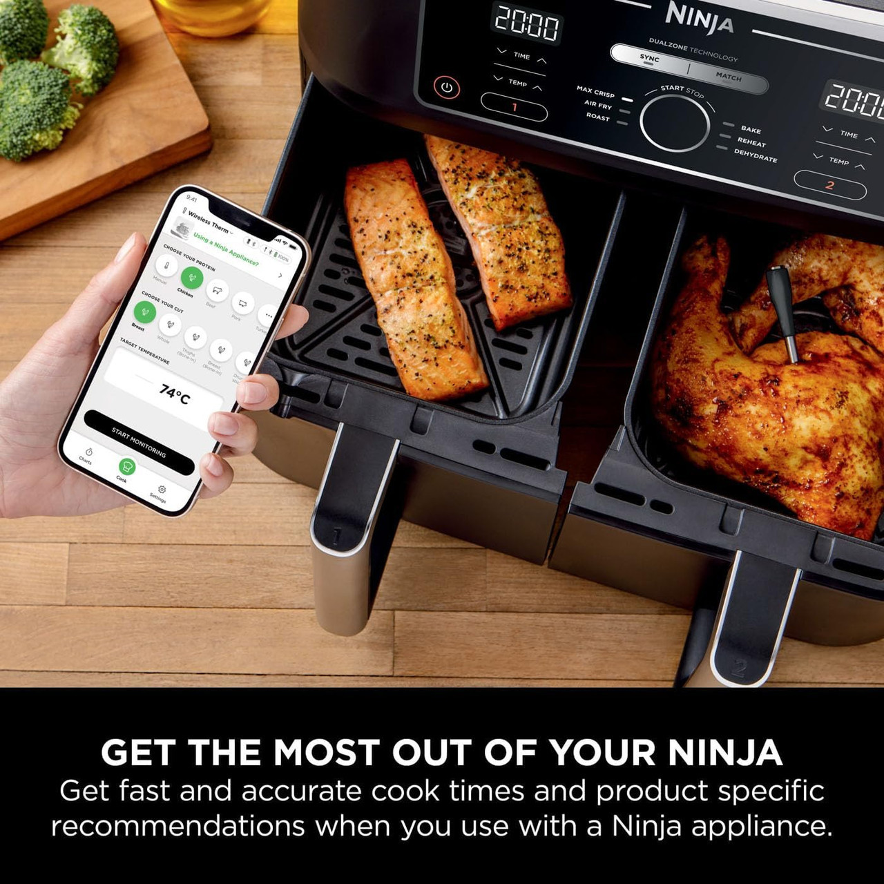 Ninja ProChef Wireless Thermometer WP100EU