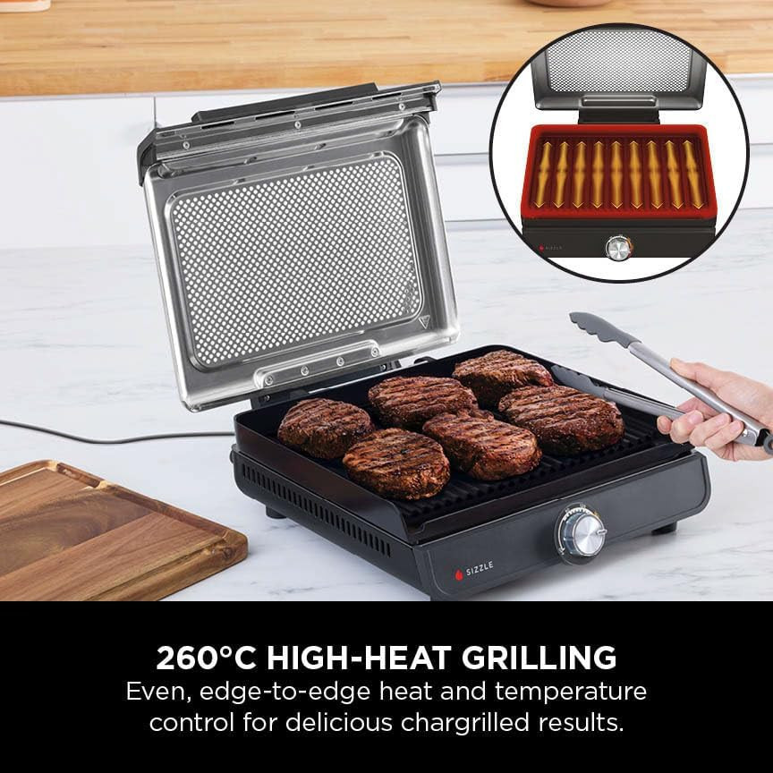 Ninja Sizzle Indoor Grill Flat Plate GR101UK - Main Image