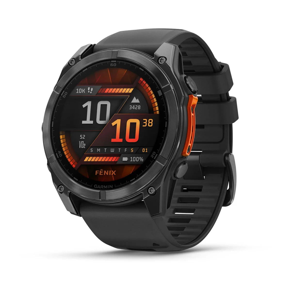 Garmin Fenix 51mm Smart Watch Slate Grey with Black Silicone