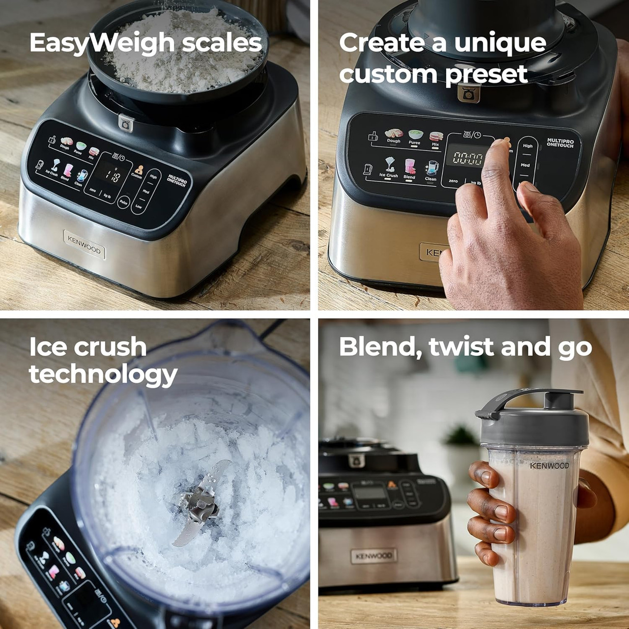 Kenwood MultiPro OneTouch Food Processor | FDM73.850SS - expert.ie