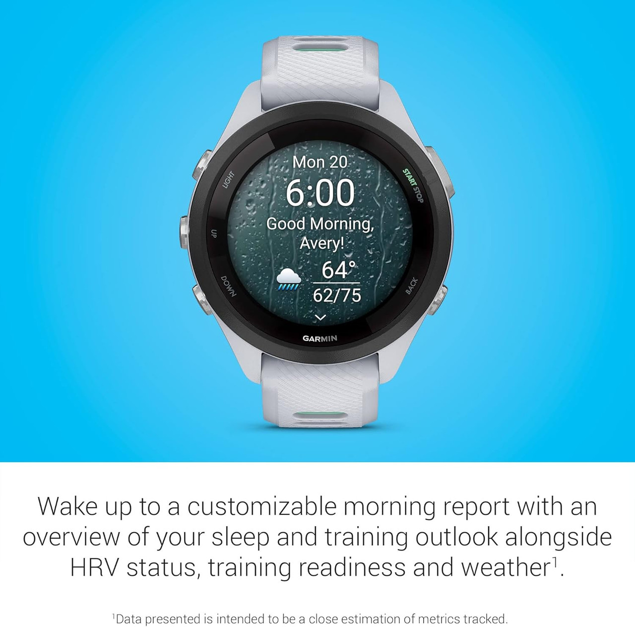 Garmin Forerunner 265S Music Smartwatch - White | 010-02810-14