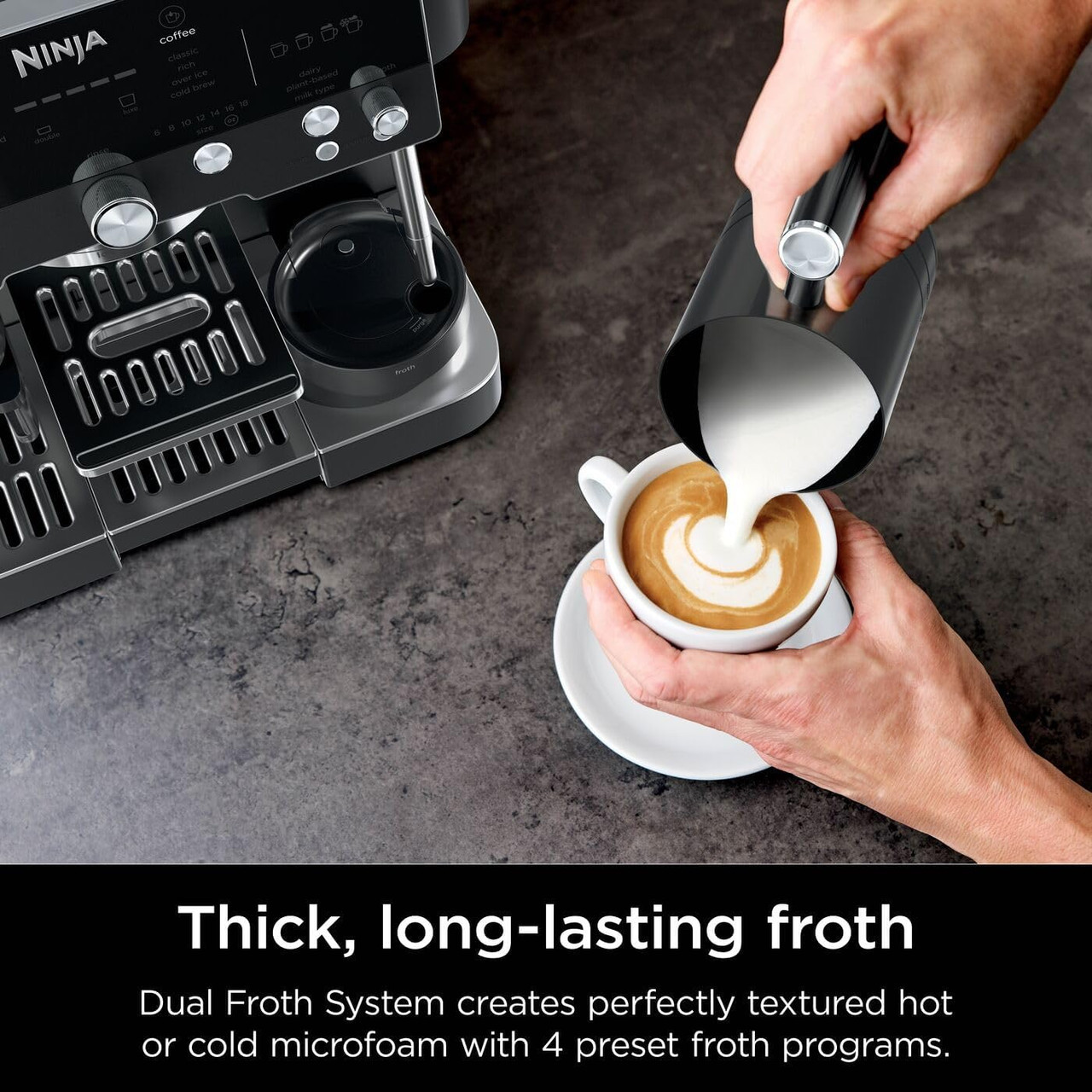 Ninja Luxe Cafe Premier Series Coffee Machine - Black | ES601UKBK