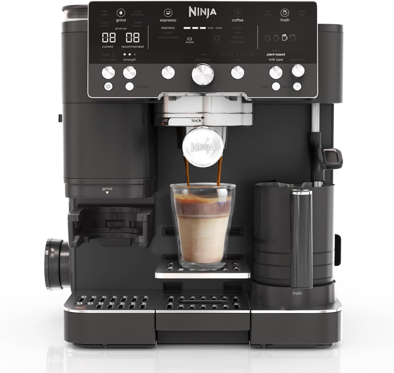Ninja Luxe Cafe Premier Series Coffee Machine - Black | ES601UKBK