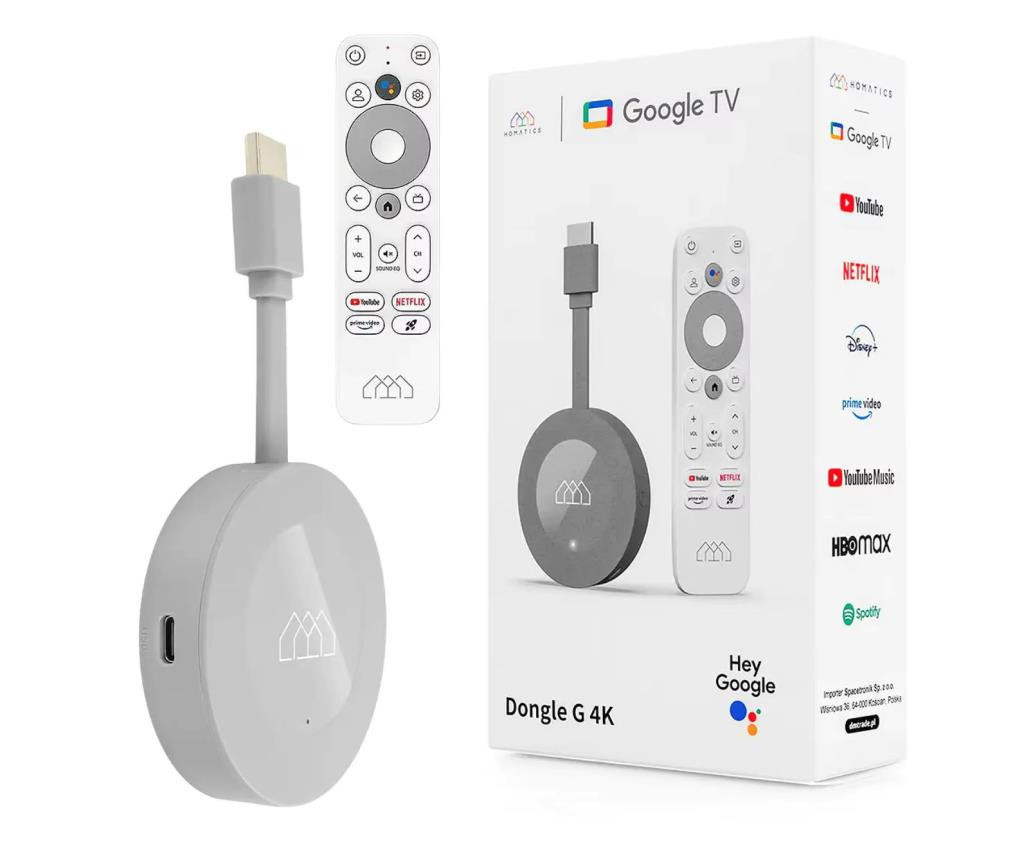 Homatics Dongle 4K Google TV Chromecast | 034908 - expert.ie
