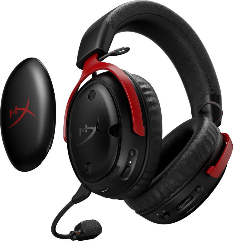 HyperX Cloud III S Wireless Black-Red Gaming Headset | 259-A59Z0AA