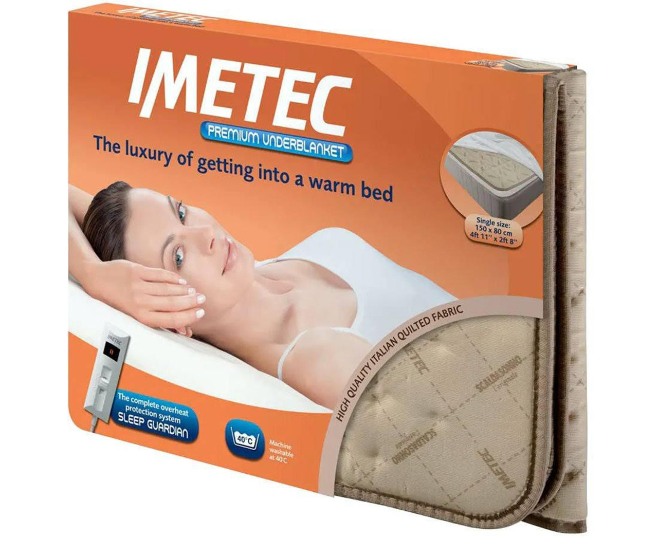 Imetec Double Under Blanket