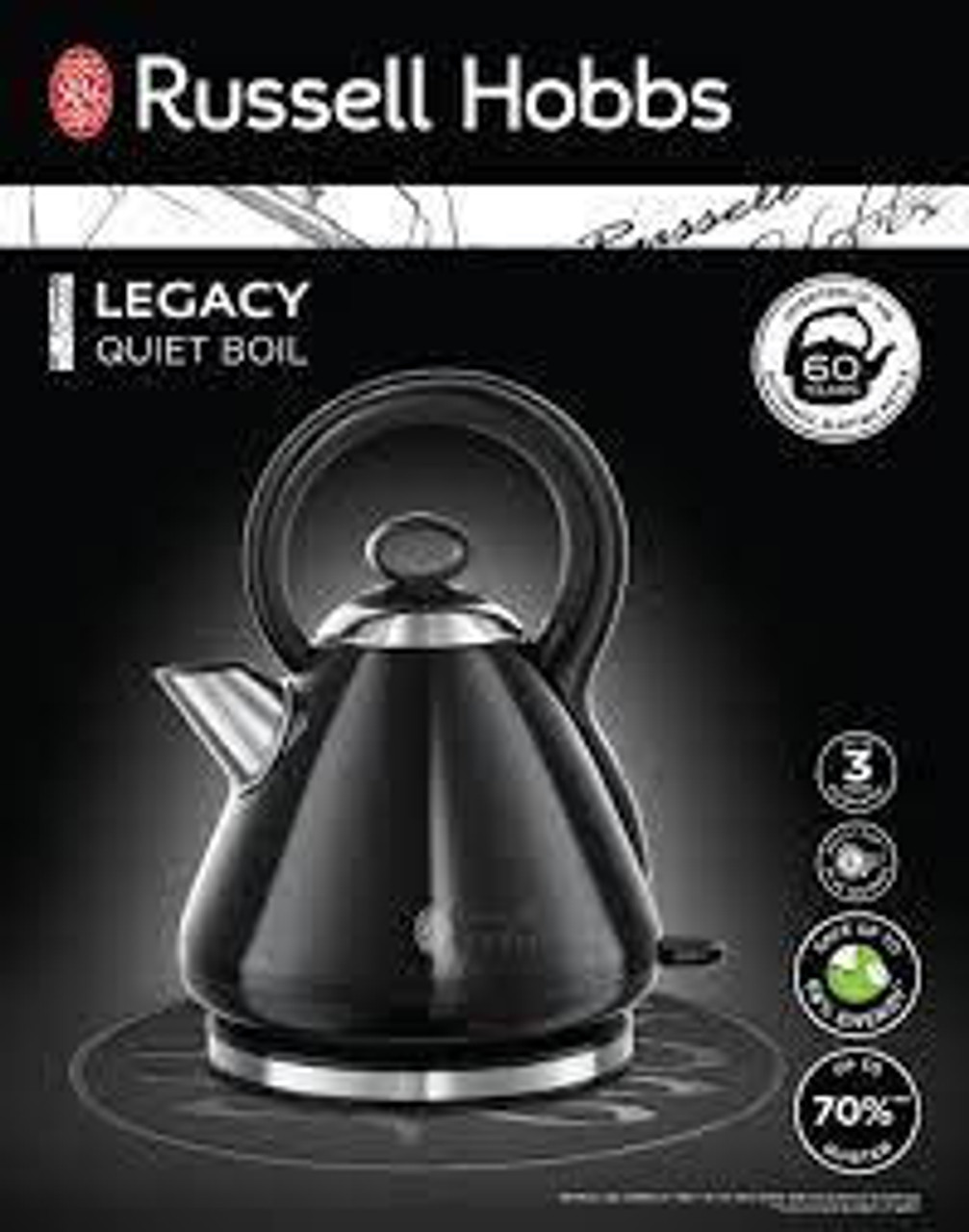 Russell hobbs 21888 legacy quiet deals boil kettle