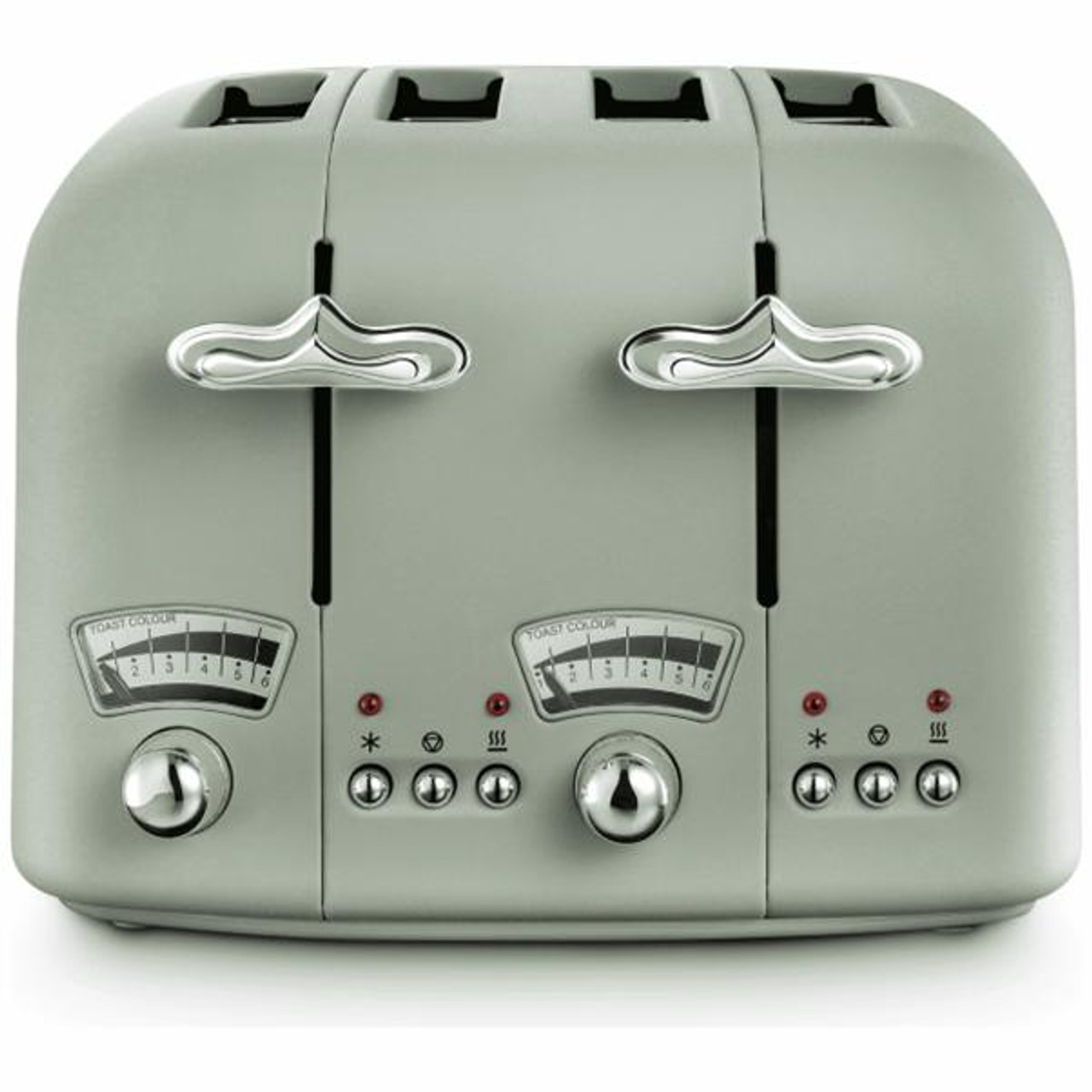 Delonghi CT04PK Argento Flora 4-Slice Pink Toaster