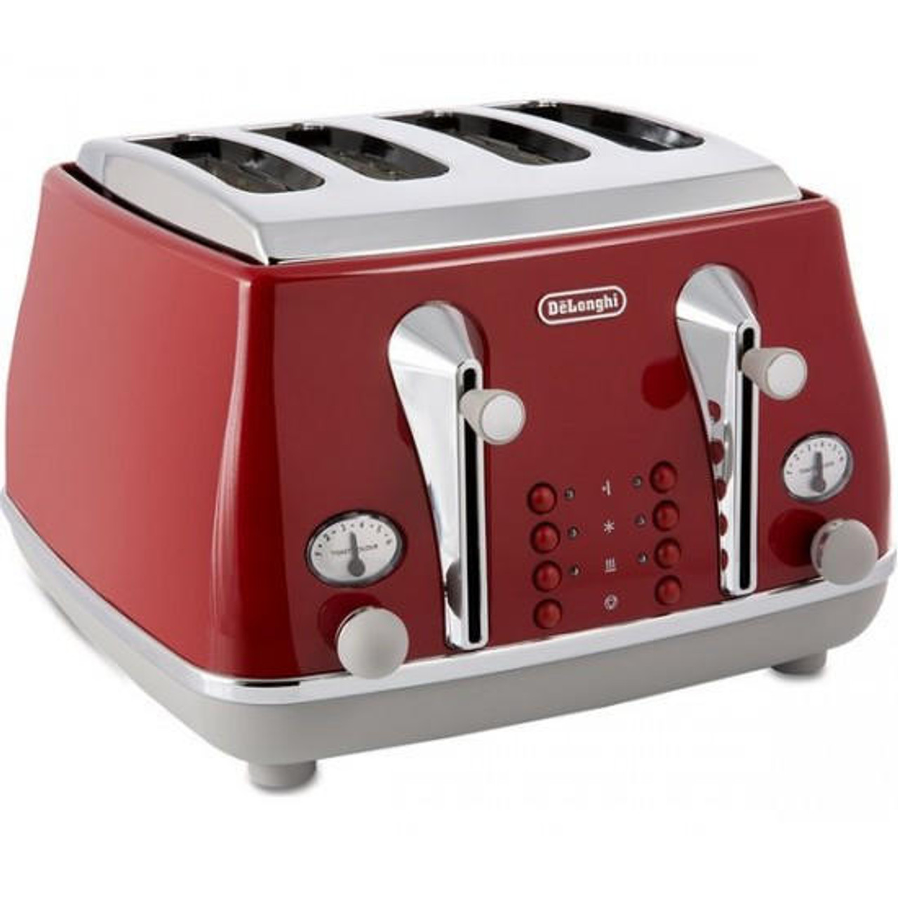 Delonghi red shop toaster