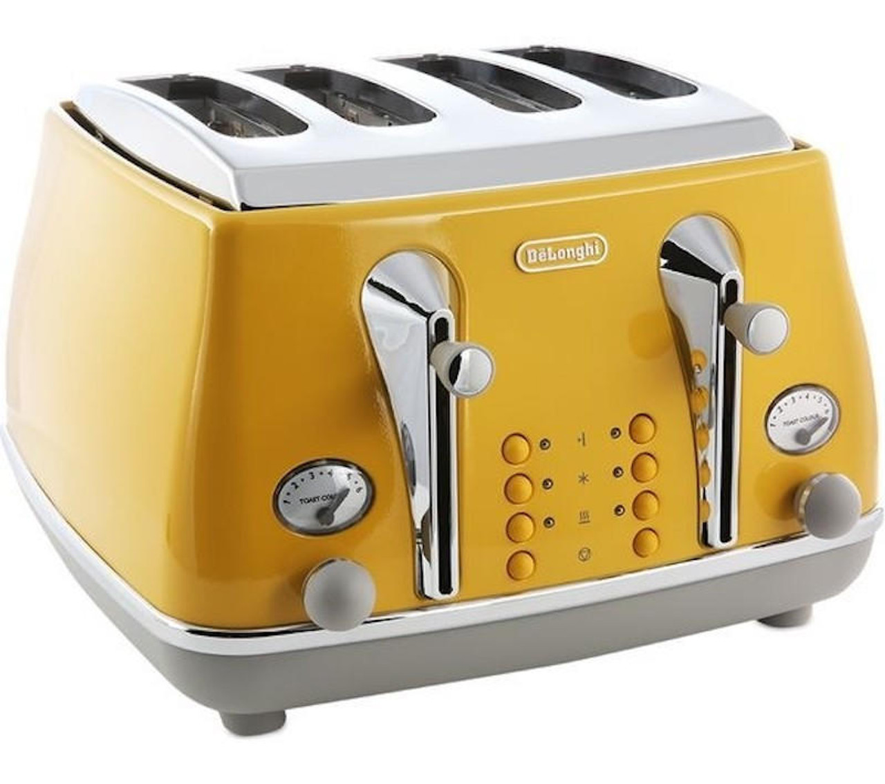 Buy DELONGHI Icona Capitals CTOC4003.BL 4-Slice Toaster - Blue Online