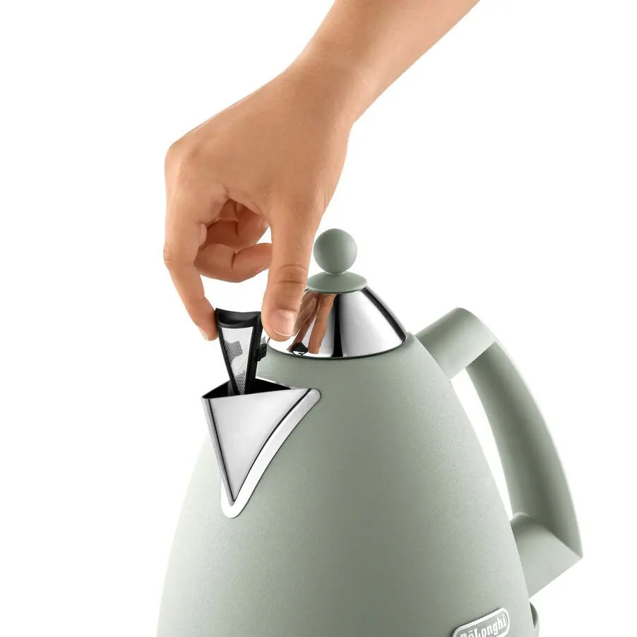 DeLonghi Argento Green Kettle - Main Image