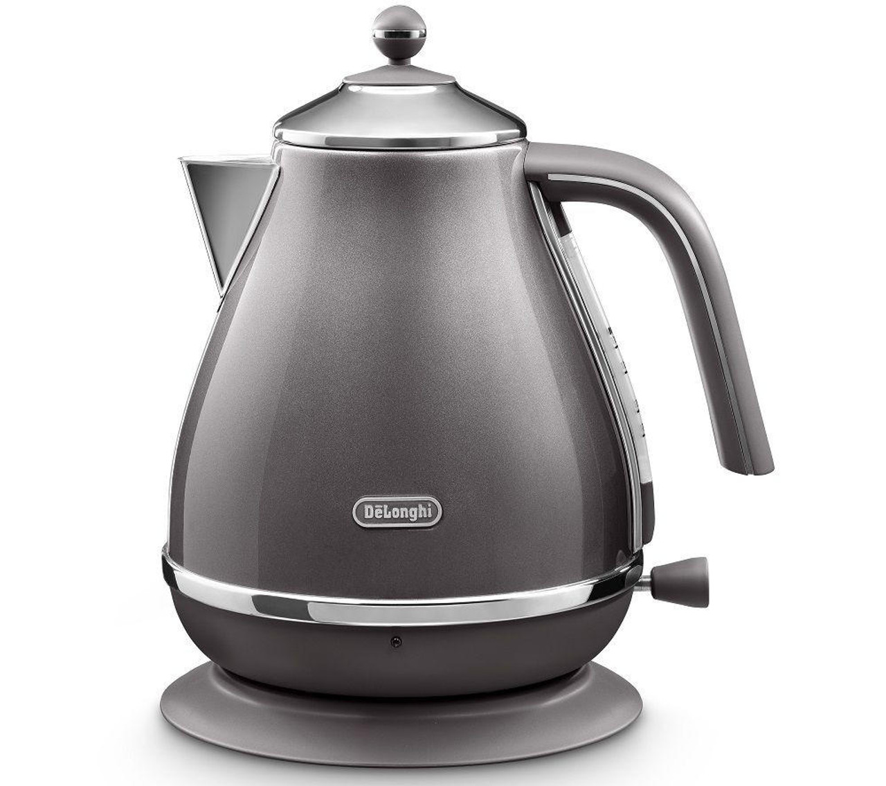 DeLonghi Icona Metallics Grey Kettle | KBOT3001.GY - expert.ie