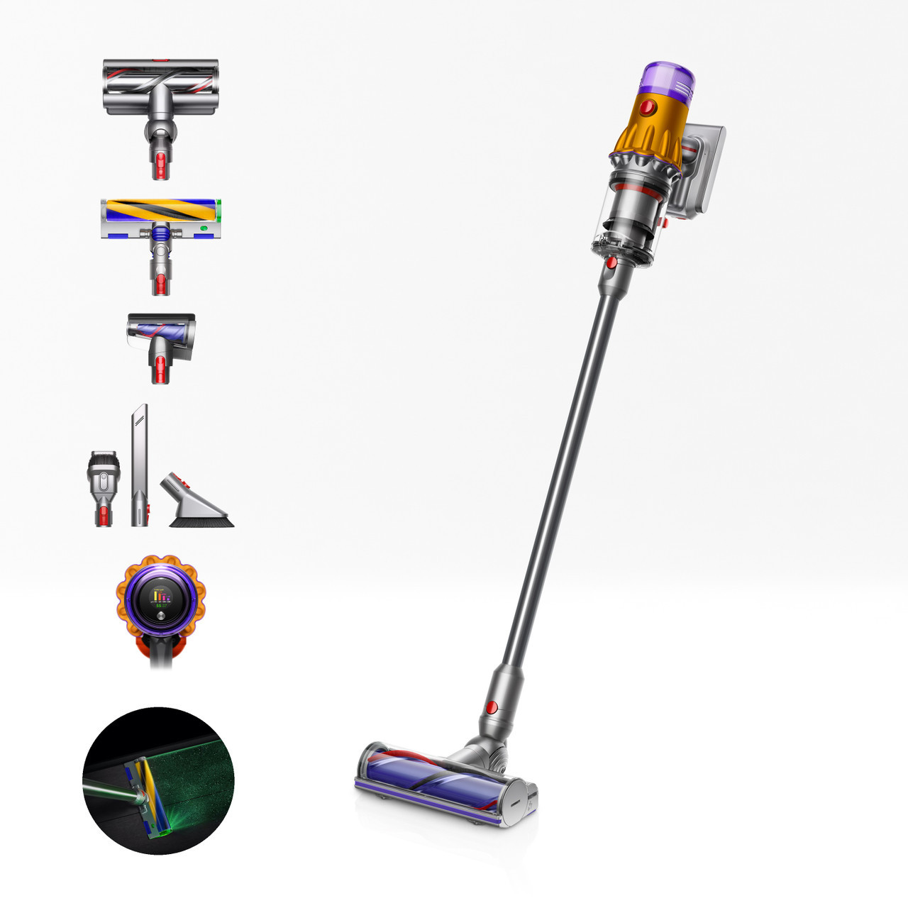 NEW Dyson V15 Detect, V11 OUTSIZE Laser Slim Soft Cleaner Brush