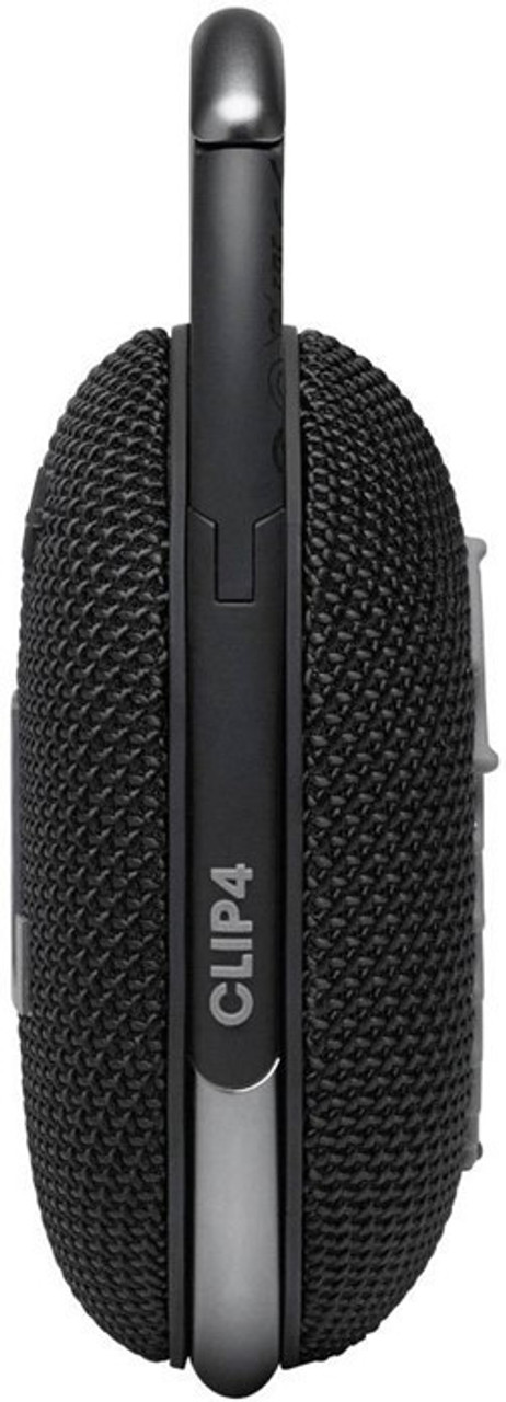 JBL Clip 4 Portable Bluetooth Waterproof Speaker (Black)