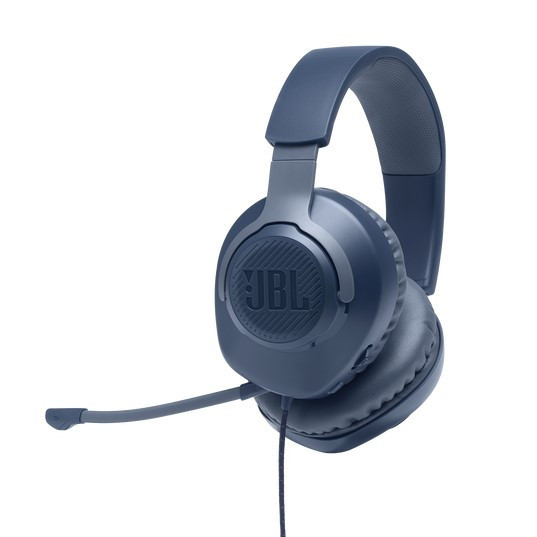 JBL Quantum 100, Gaming-Wired Over-ear Headset, Blue1