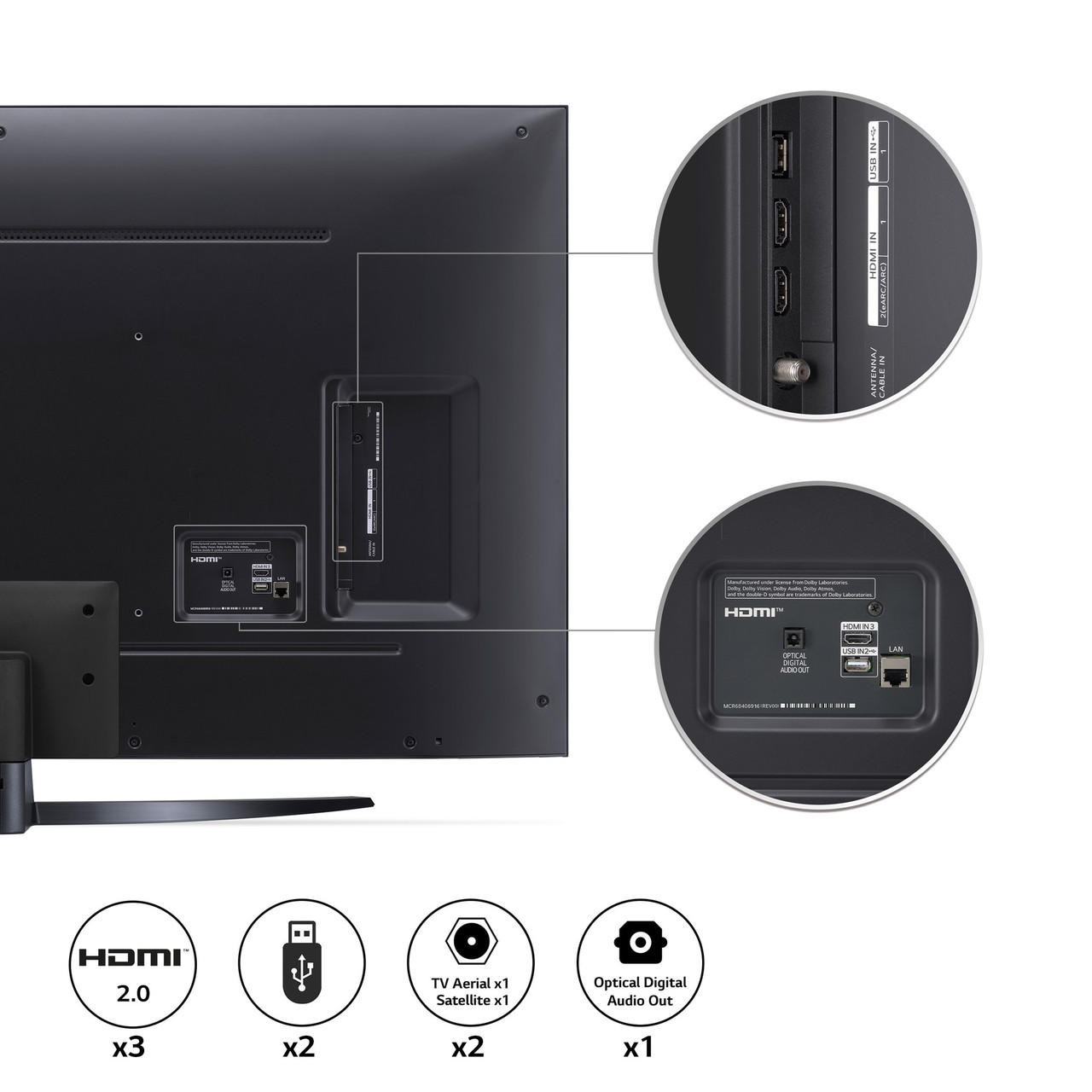 LG NANO76 43 inch 4K Smart NanoCell TV