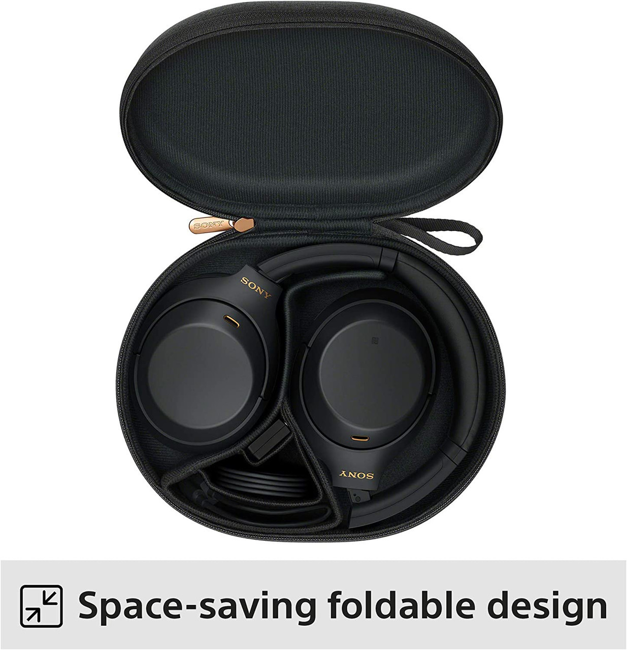 Sony WH-1000XM4 Headphones Black WH1000XM4BCE7