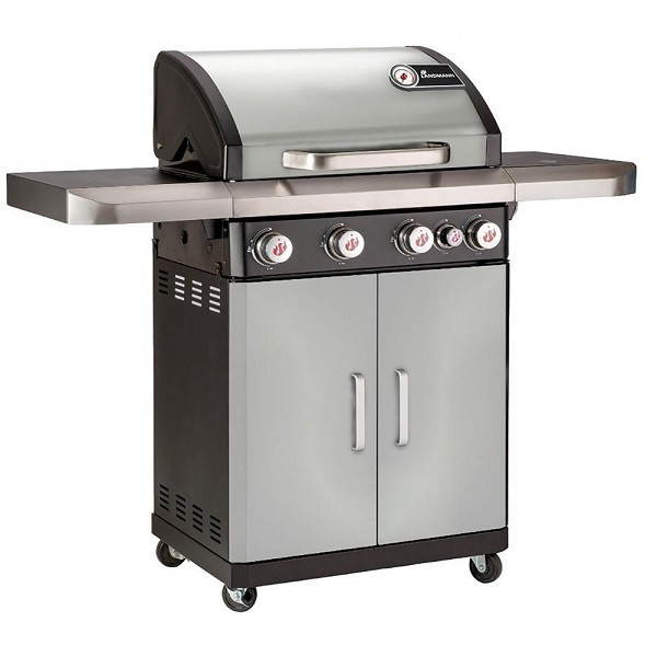 Landmann Rexon MCS Cook Burner Gas BBQ Stainless-Steel