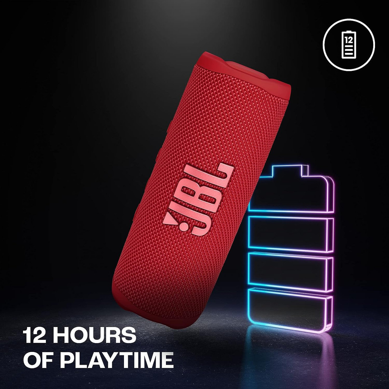 JBL Flip 6 portable bluetooth speaker Red | JBLFLIP6RED - expert.ie