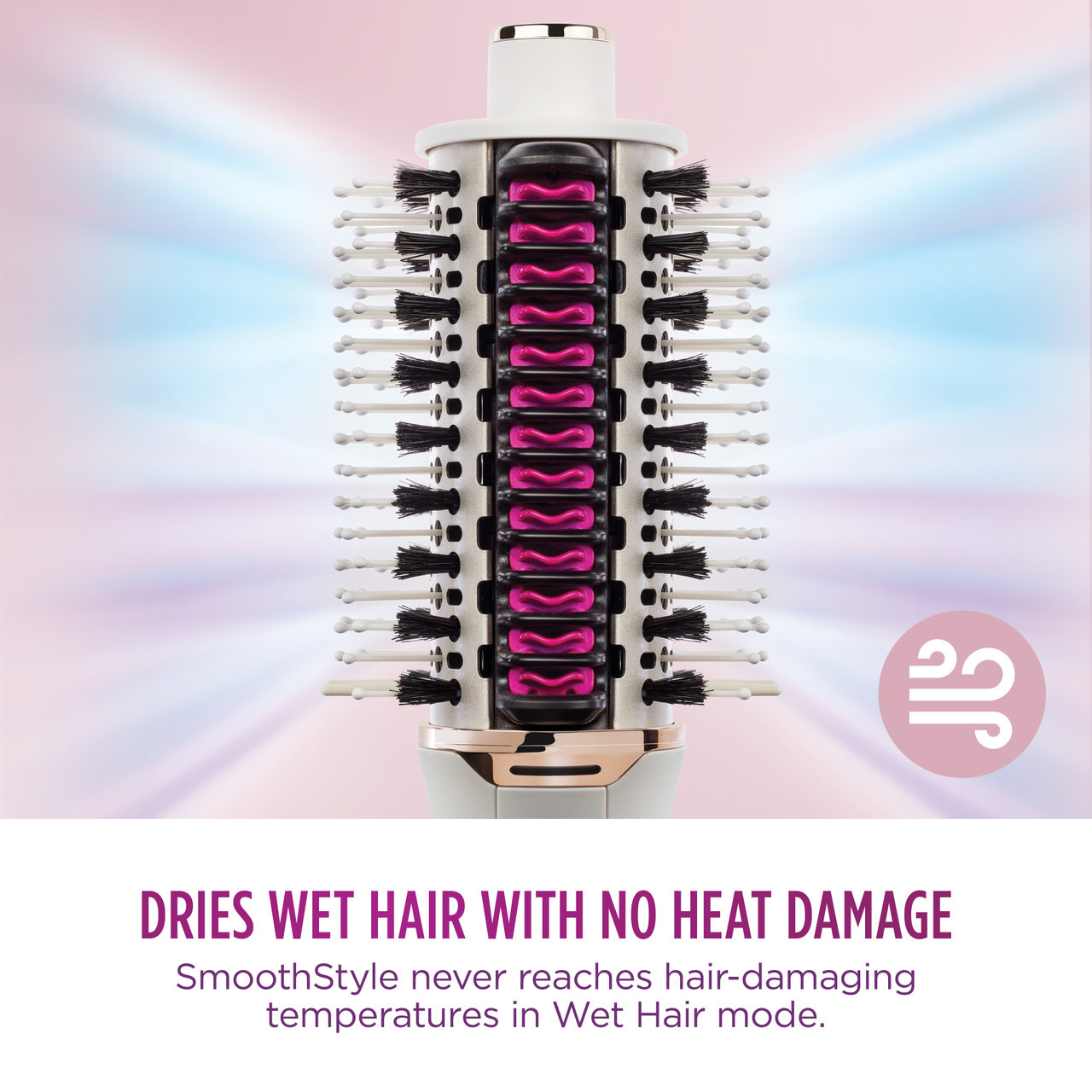 Shark SmoothStyle Hot Brush & Hair Smoother Comb HT202UK
