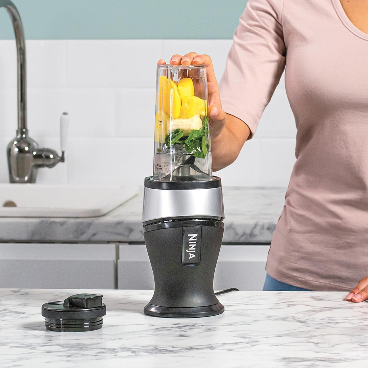 Ninja Nutri Slim Blender Smoothie Maker 700W QB3001UKS