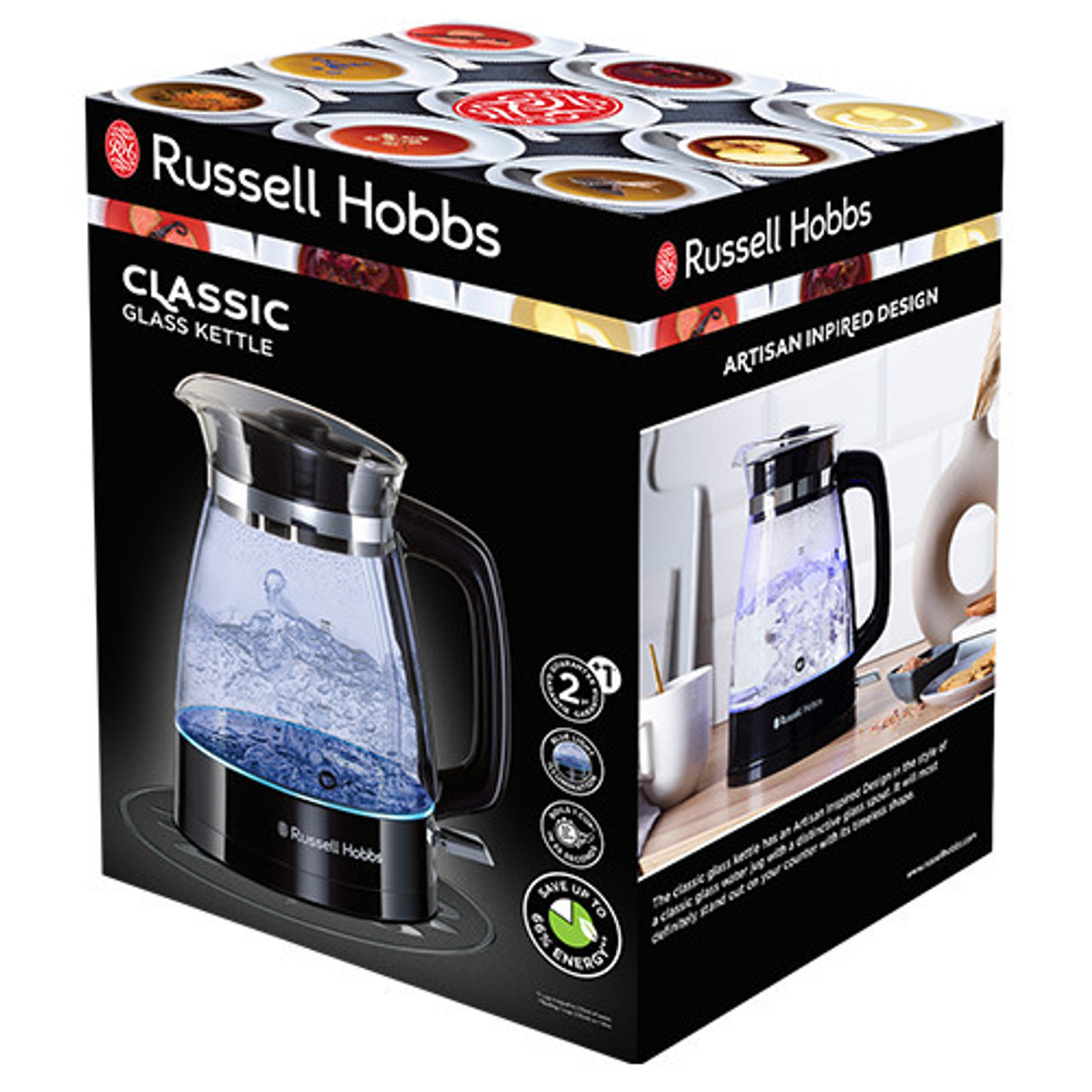Russell Hobbs Classic Cafe Kettle 0.8