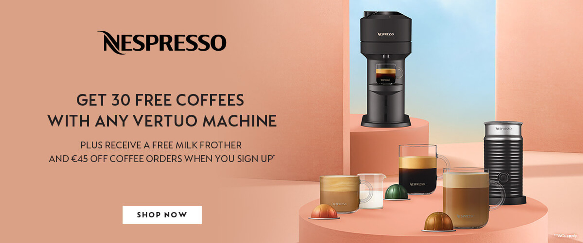 Expresso à capsules Compatible Nespresso Krups XN900T 1.7L - Titane