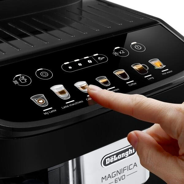 DeLonghi Magnifica Evo Automatic Bean To Cup Coffee Machine ECAM292.81.B
