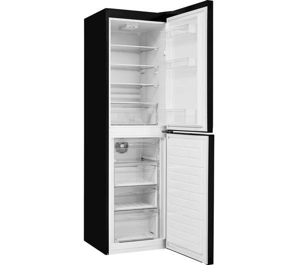 Hotpoint Freestanding Fridge Freezer Black HBNF55181BA