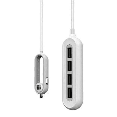 BOX 4 USB CAR HUB WHITE 87BCC4USBWT expert.ie