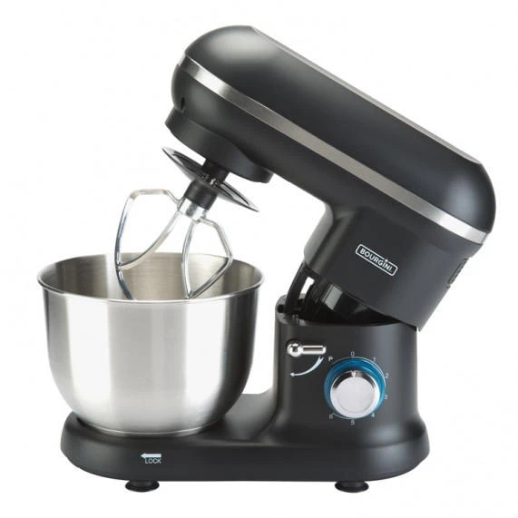 Bourgini Classic Kitchen Chef Black Stand Mixer | 218763
