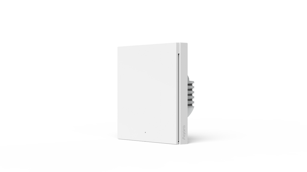 Aqara Smart Wall Switch H1 w Neutral Double Rocker White WSEUK04 expert.ie