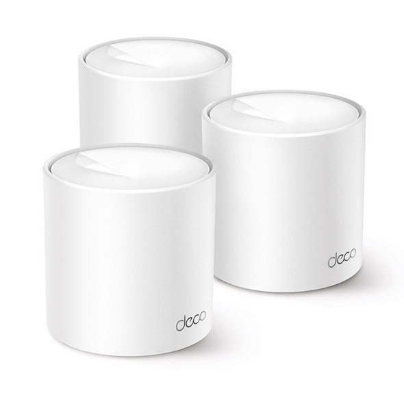 TP-Link TP Link AX1500 Home Mesh Wi-Fi 6 System - 3 pack | DECO X1500(3-PACK) 