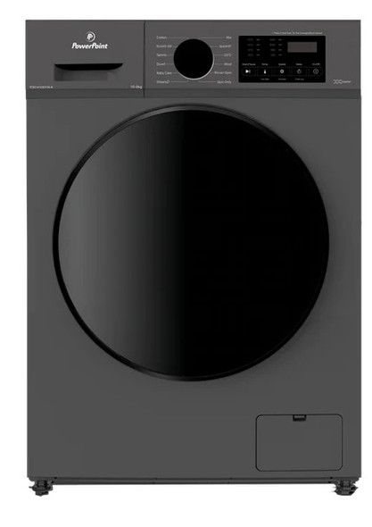 PowerPoint 10KG 1400RPM Washing Machine - Graphite | P351410SYIN-A