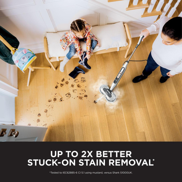 Shark Steam & Scrub Automatic Steam Mop with Steam Blaster | S8201UK