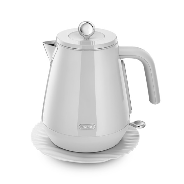  DeLonghi Eclettica 1.7L Kettle - White | KBY3001.W 