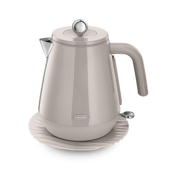 DeLonghi Eclettica 1.7L Kettle - Beige | KBY3001.BG 