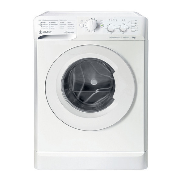 Indesit 8kg My Time Washing Machine 1400rpm - White | MTWC 81495 W UK N