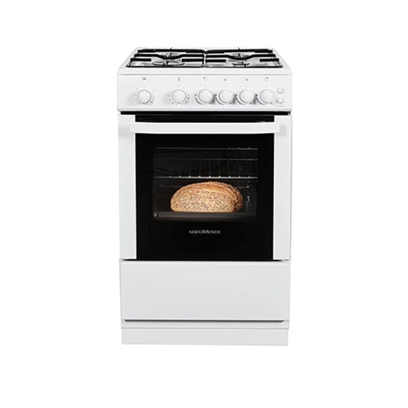 Nordmende NordMende F/S 50cm Single Cavity LPG Gas Cooker - White | CSG52LPGWH 