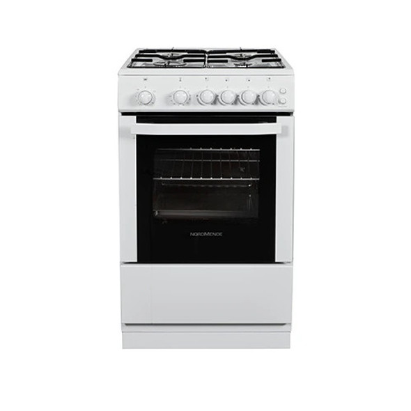 Nordmende NordMende F/S 50cm Single Cavity LPG Gas Cooker - White | CSG52LPGWH 