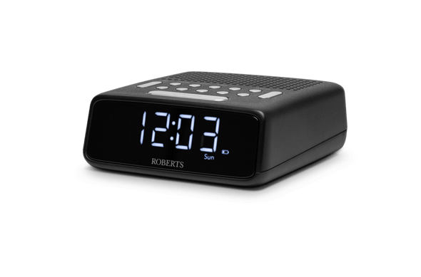 Roberts Ortus FM Clock Radio - Black | ORTUSFMBK   Roberts Ortus FM Clock Radio - Black | ORTUSFMBK