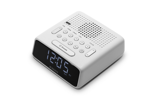  Roberts Ortus FM Clock Radio - White | ORTUSFMW 