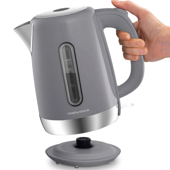  Morphy Richards Equip Jug Kettle - Grey | 102787 